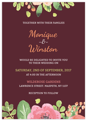 Picture of Wedding Invitation